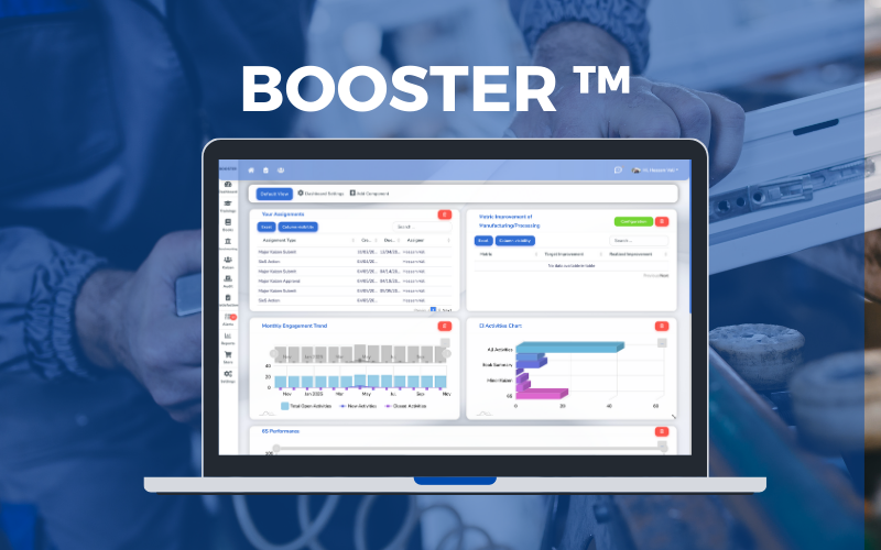 Booster Lean software lean team development manufacturing